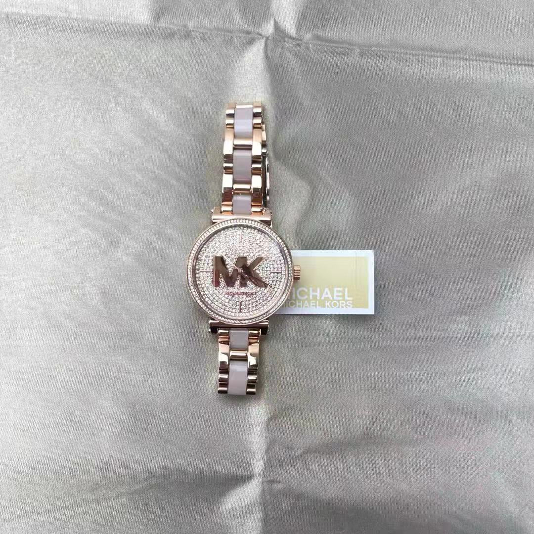 Michael Kors MK4336 Women's Sofie Three-Hand Rose Gold-Tone Stainless Steel Watch Michael Kors MK4336 Women's Sofie Three-Hand Rose Gold-Tone Stainless Steel Watch